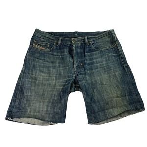 Diesel Kuratt Denim Cutt Off Shorts Jorts Men's 35